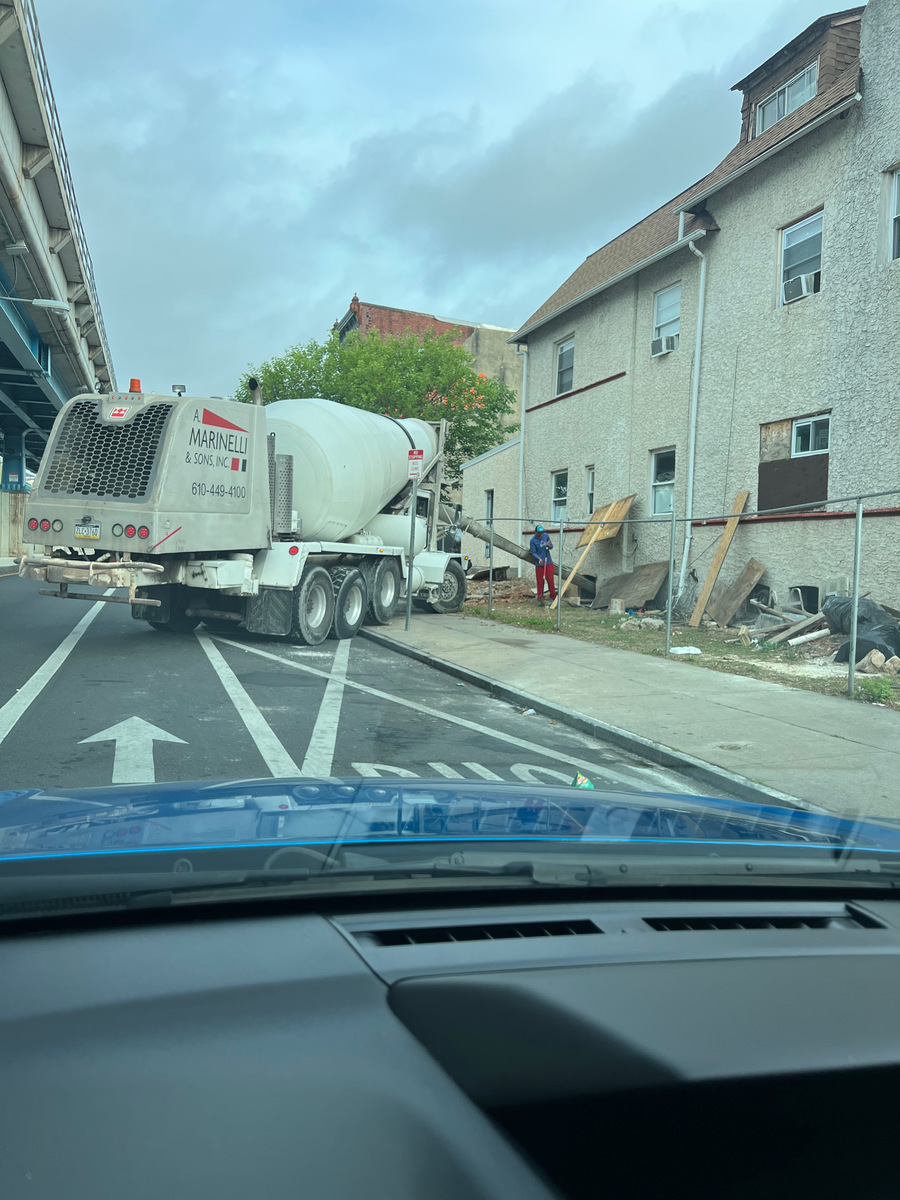 Photographic documentation of the work as submitted to the city's 311 record.