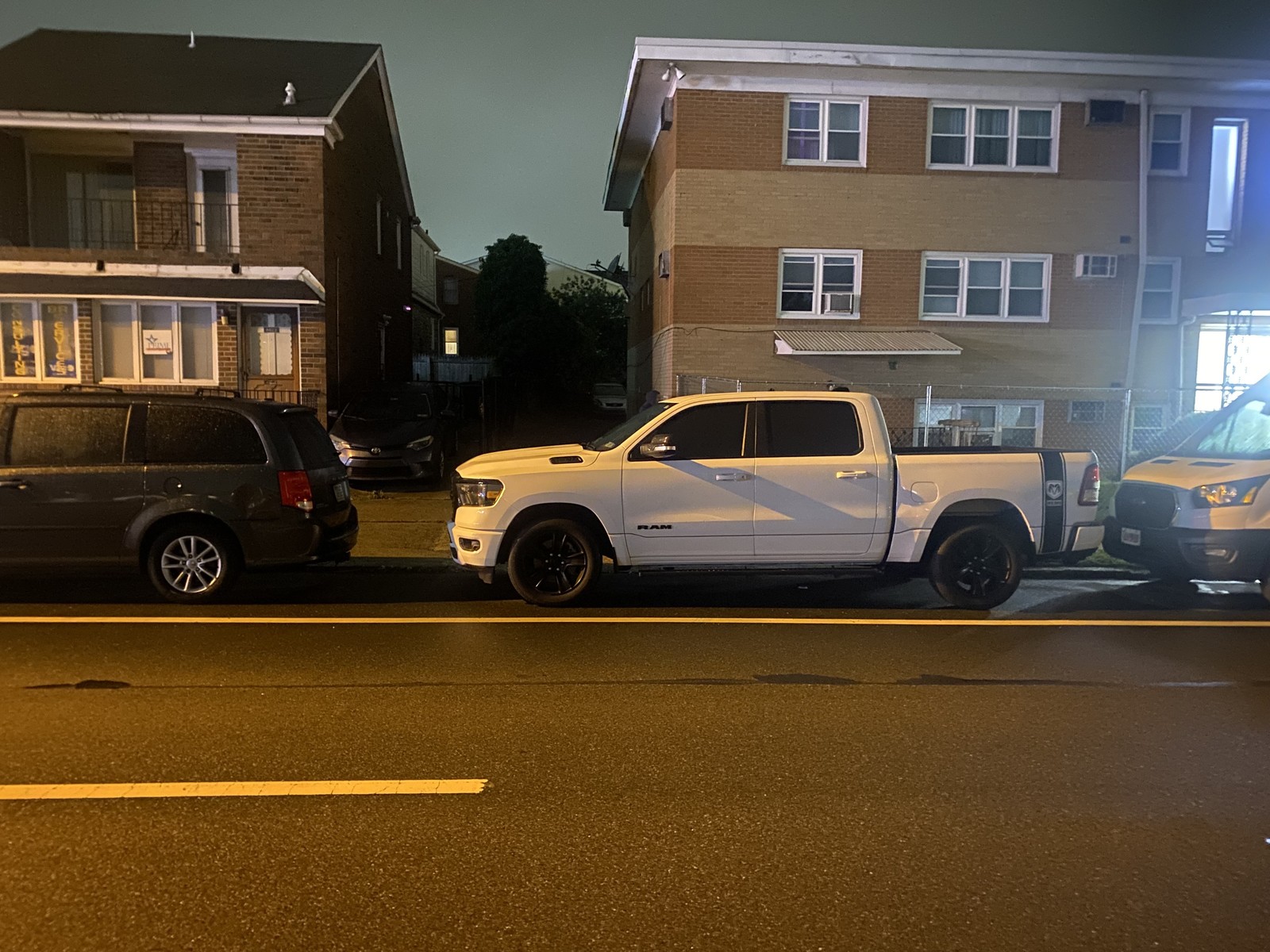 Photographic documentation of the work as submitted to the city's 311 record.