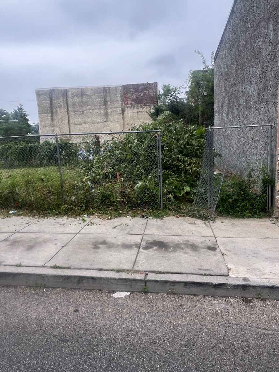 Photographic documentation of the work as submitted to the city's 311 record.