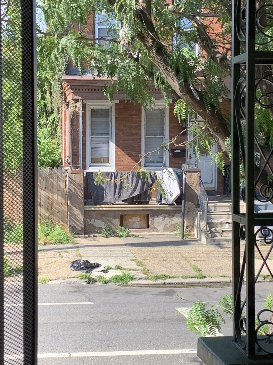 Photographic documentation of the work as submitted to the city's 311 record.