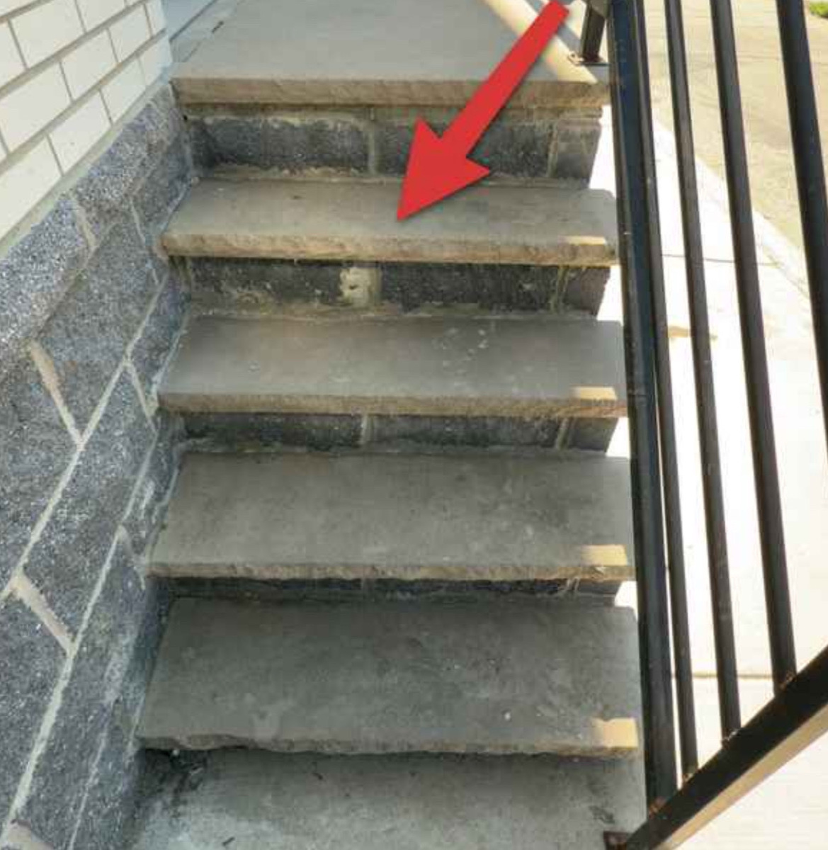 Photographic documentation of the work as submitted to the city's 311 record.