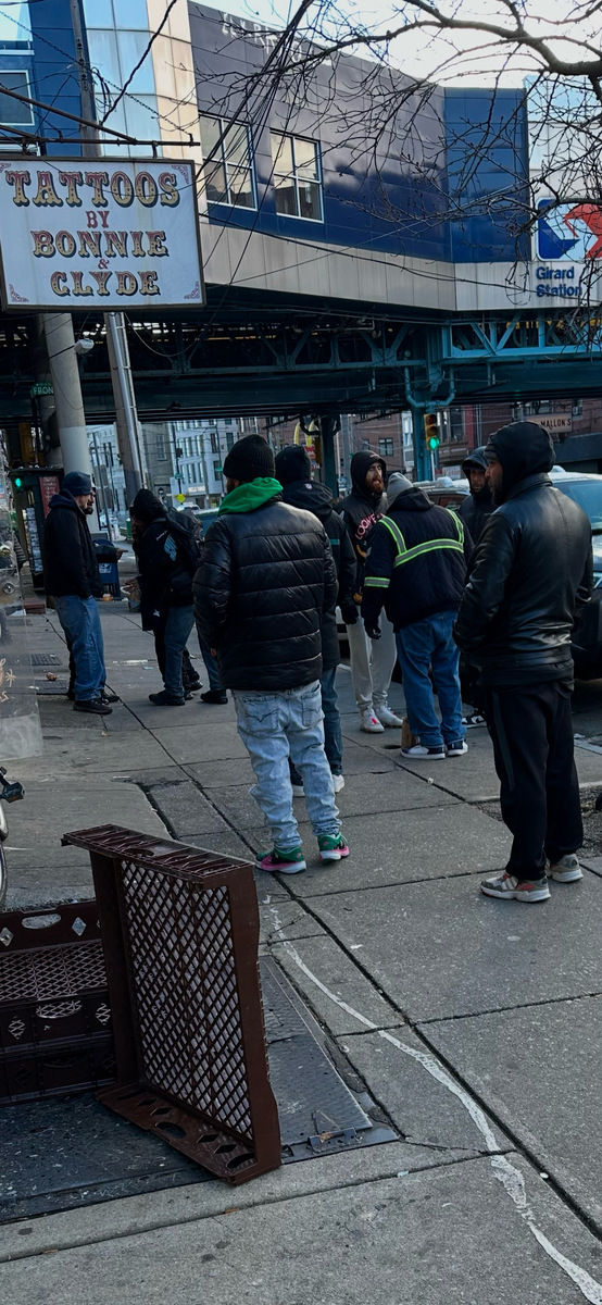 Photographic documentation of the work as submitted to the city's 311 record.