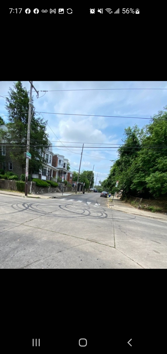 Photographic documentation of the work as submitted to the city's 311 record.