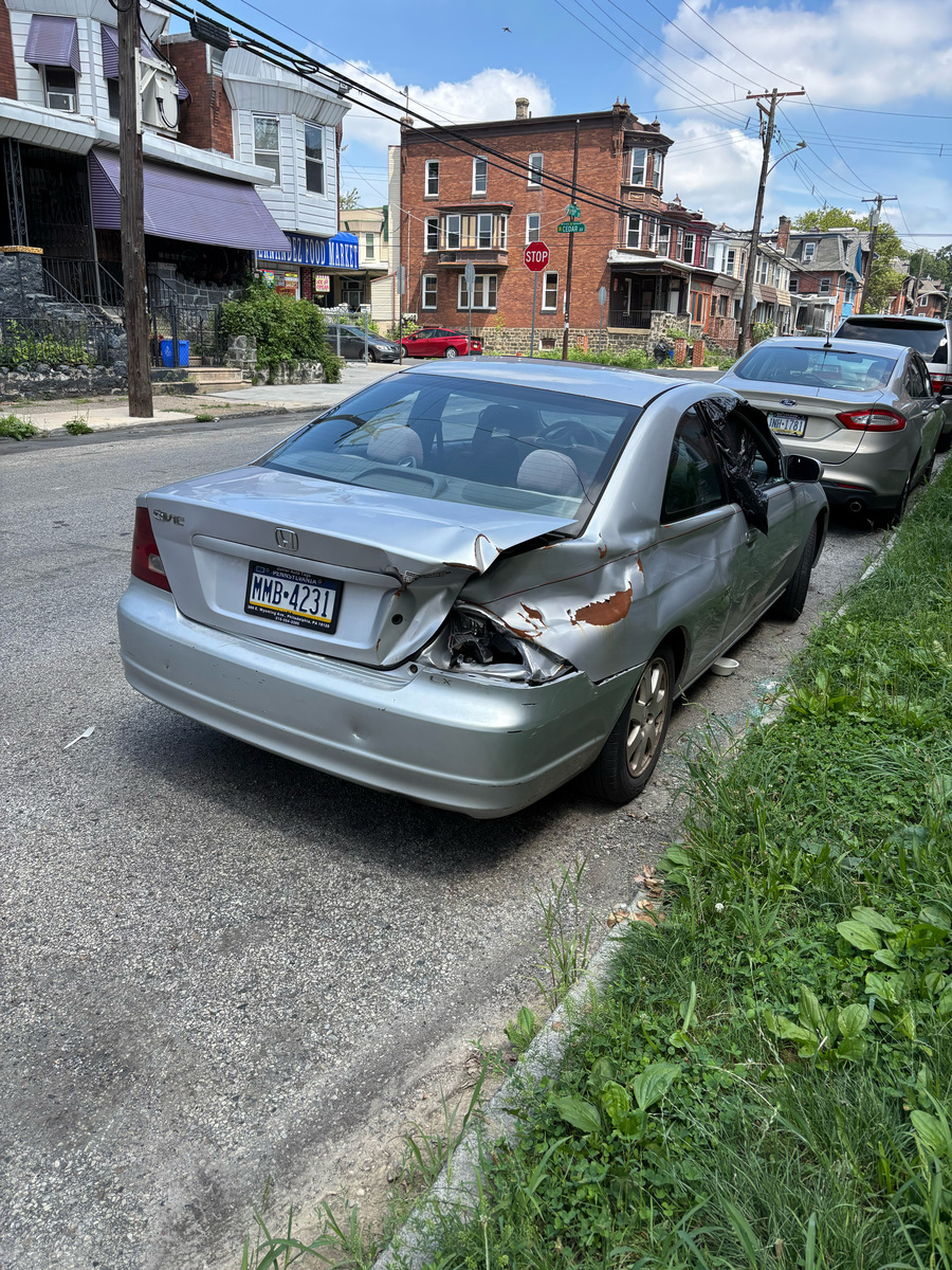 Photographic documentation of the work as submitted to the city's 311 record.