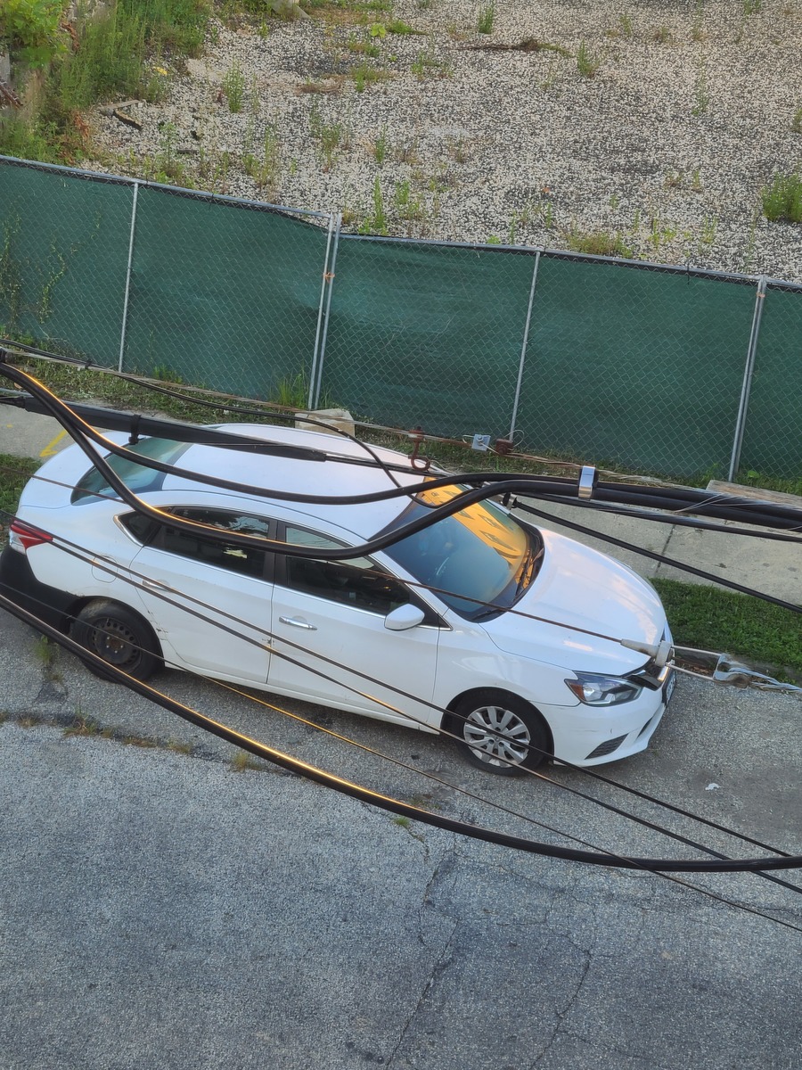 Photographic documentation of the work as submitted to the city's 311 record.