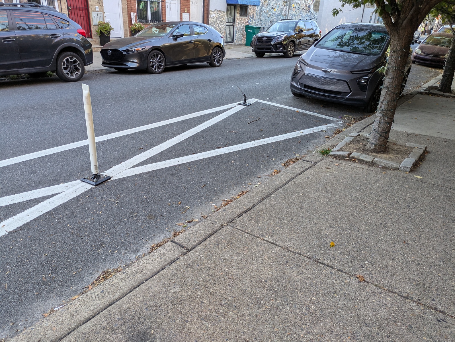 Photographic documentation of the work as submitted to the city's 311 record.