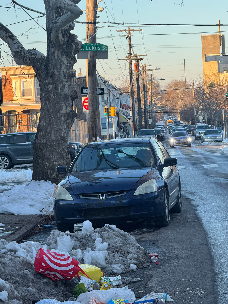 Photographic documentation of the work as submitted to the city's 311 record.