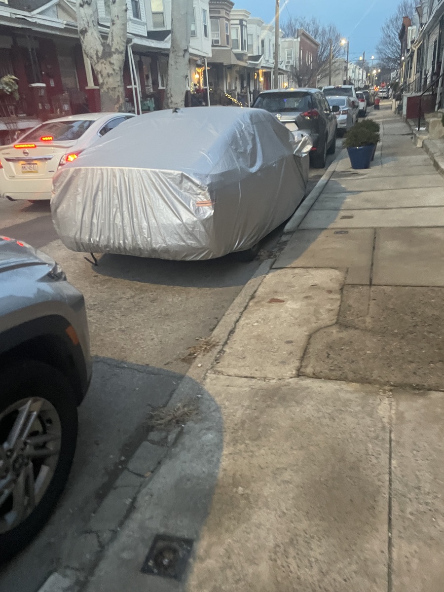 Photographic documentation of the work as submitted to the city's 311 record.