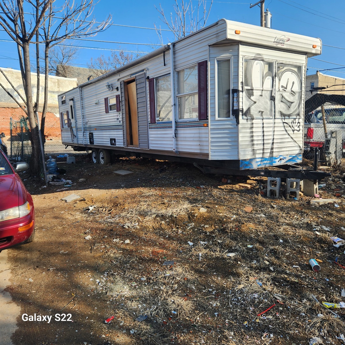 Photographic documentation of the work as submitted to the city's 311 record.