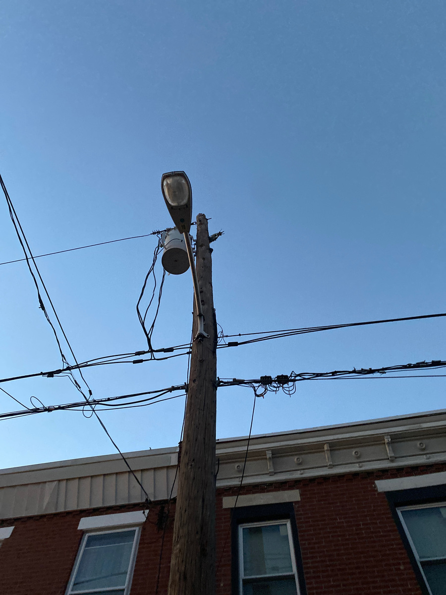 Photographic documentation of the work as submitted to the city's 311 record.