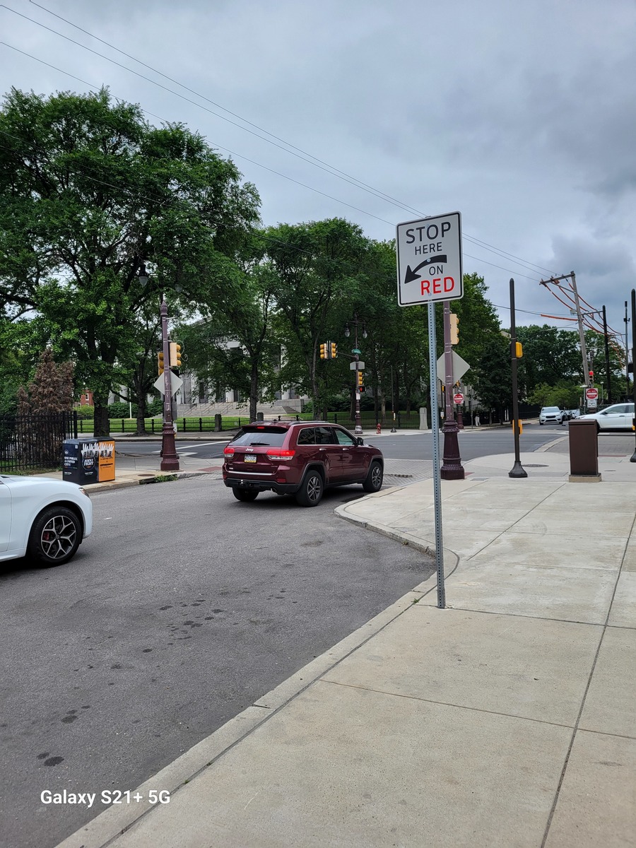 Photographic documentation of the work as submitted to the city's 311 record.