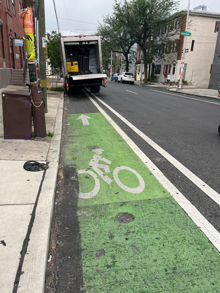Photographic documentation of the work as submitted to the city's 311 record.