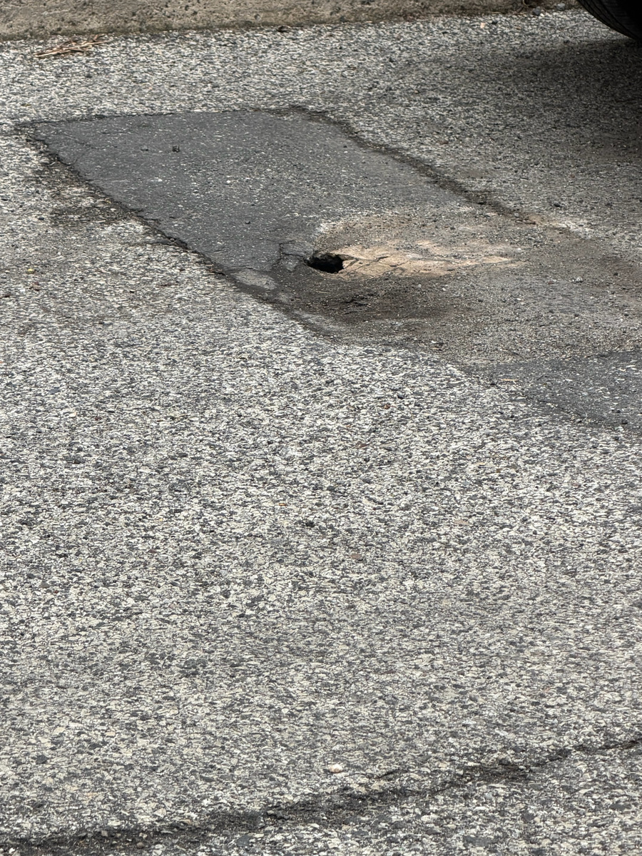 Photographic documentation of the work as submitted to the city's 311 record.