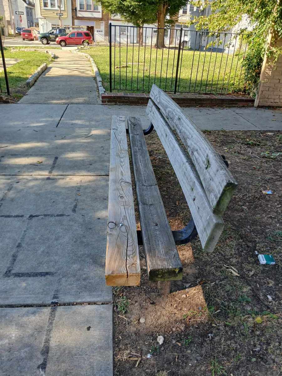 Photographic documentation of the work as submitted to the city's 311 record.