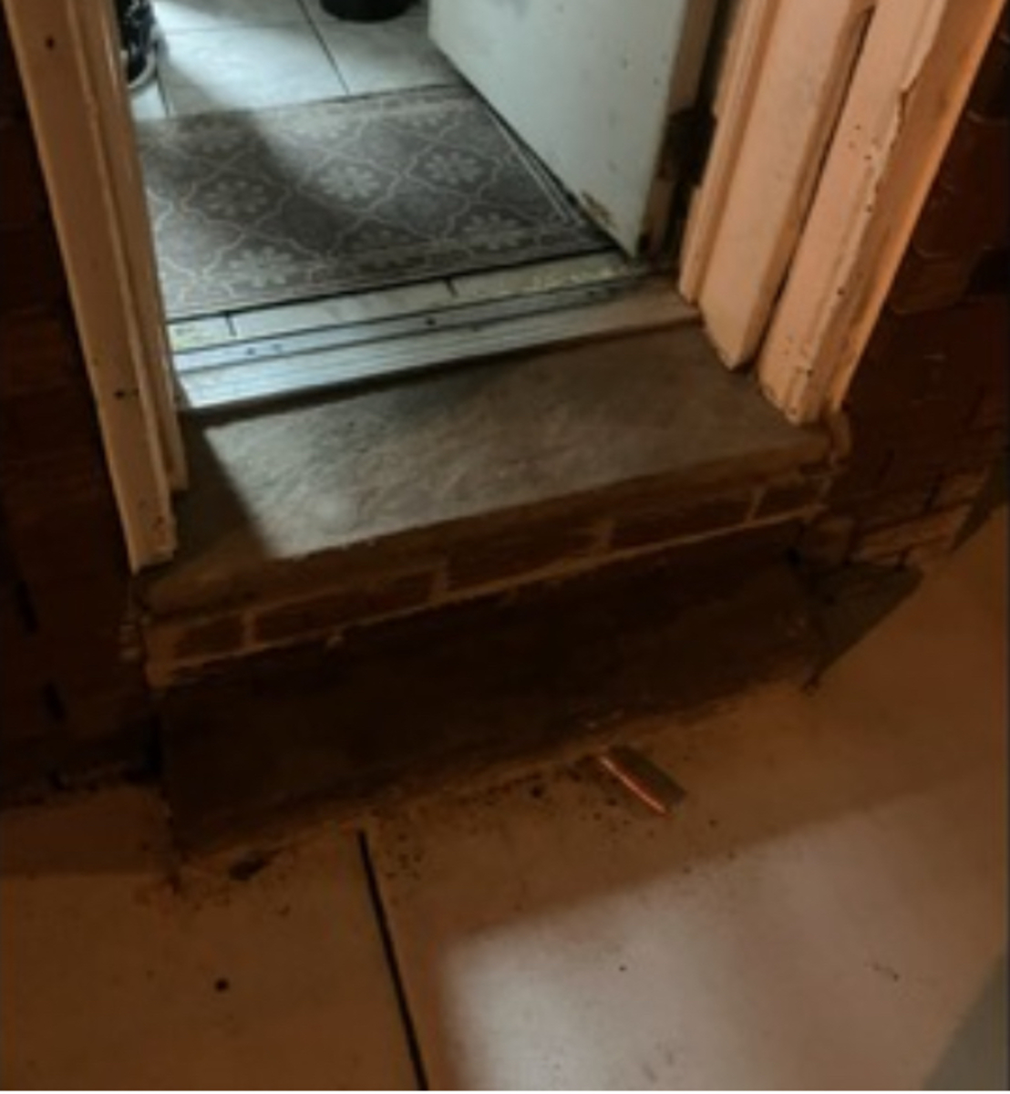 Photographic documentation of the work as submitted to the city's 311 record.