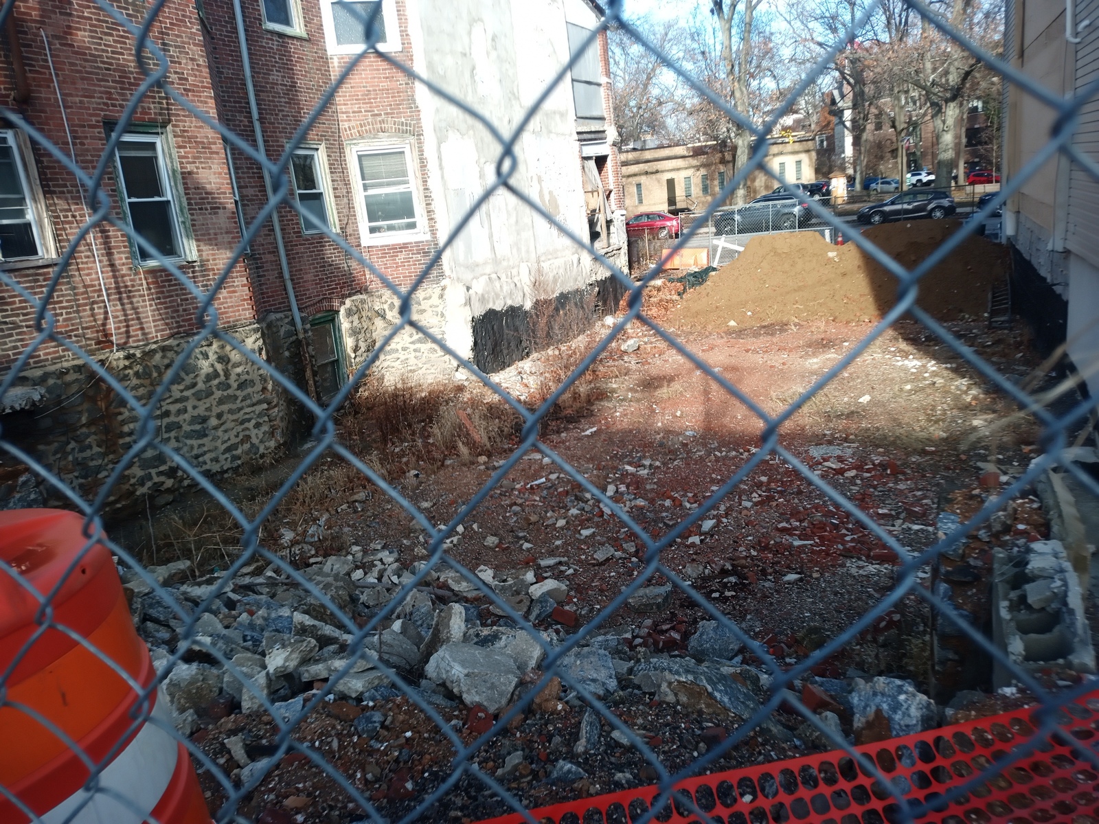 Photographic documentation of the work as submitted to the city's 311 record.