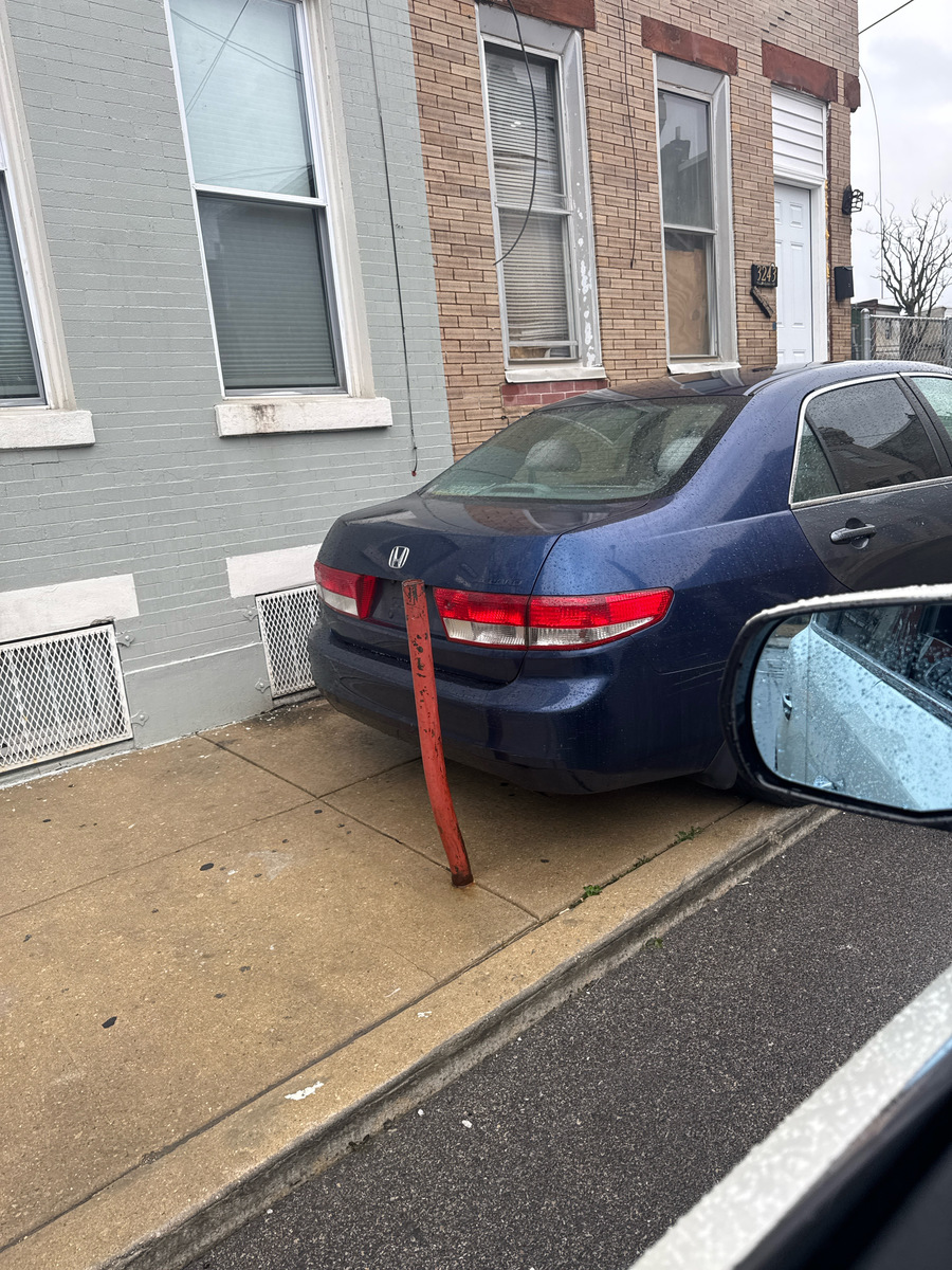 Photographic documentation of the work as submitted to the city's 311 record.
