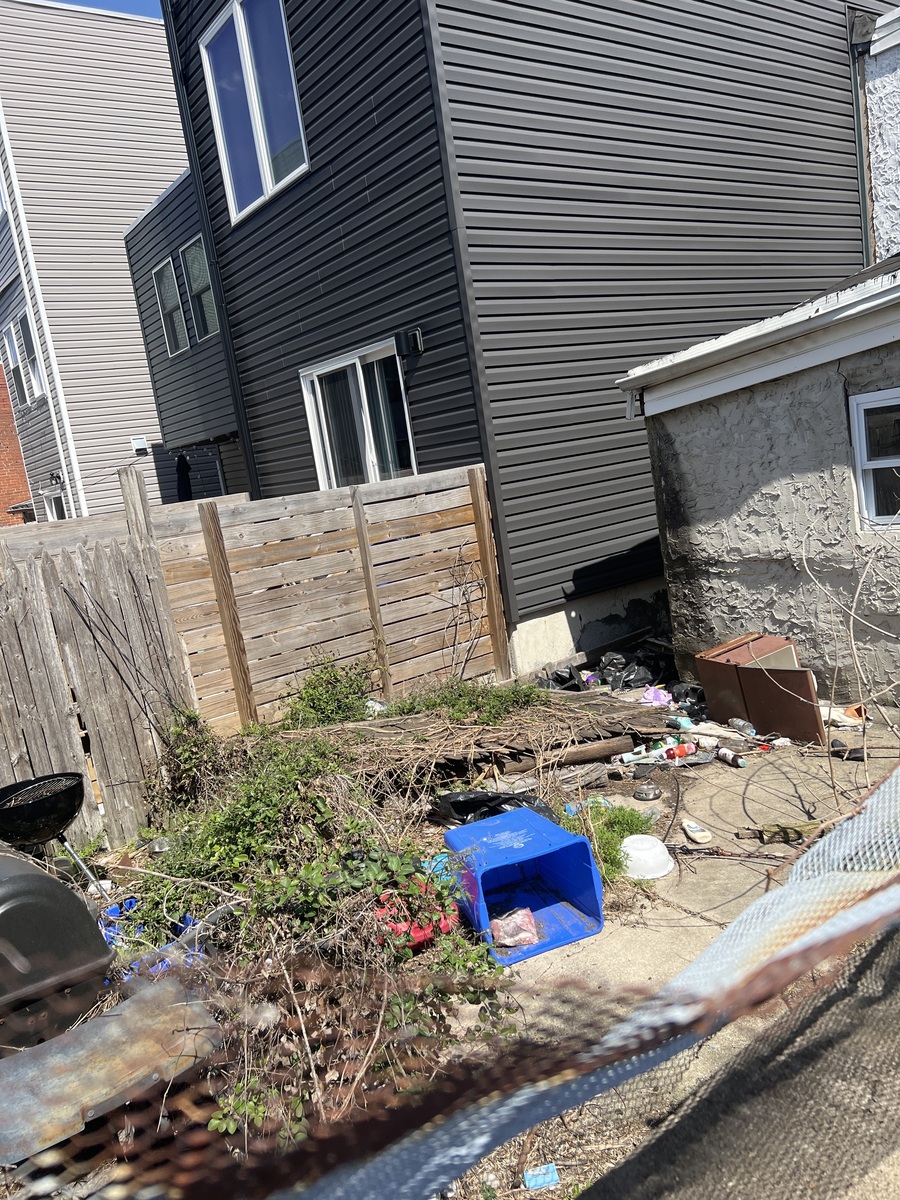 Photographic documentation of the work as submitted to the city's 311 record.