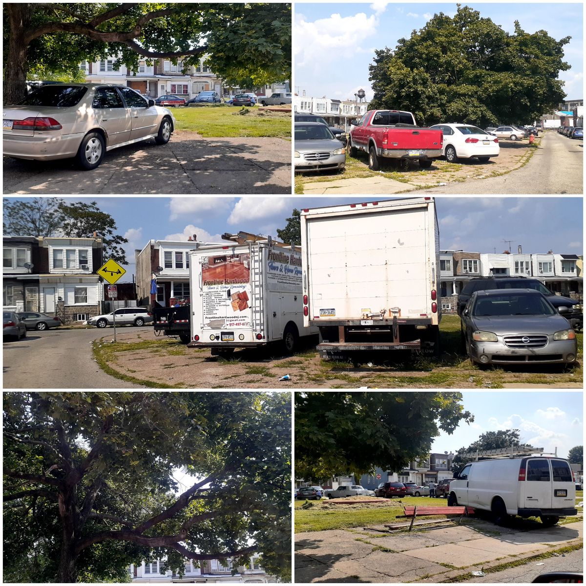 Photographic documentation of the work as submitted to the city's 311 record.