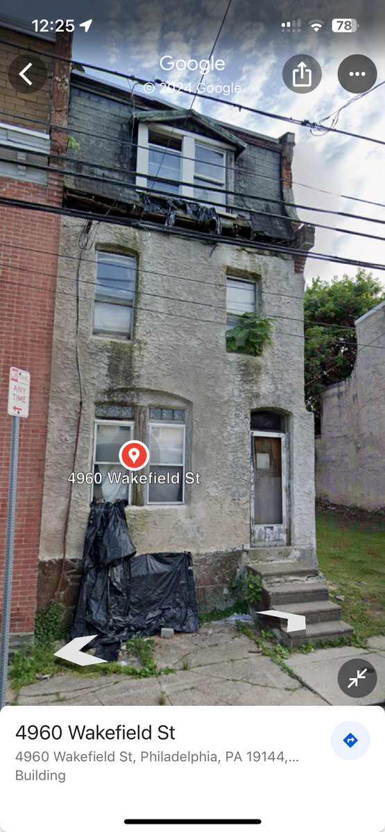 Photographic documentation of the work as submitted to the city's 311 record.