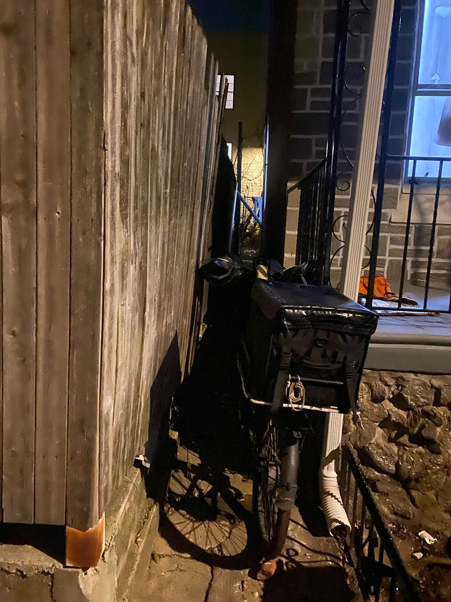 Photographic documentation of the work as submitted to the city's 311 record.