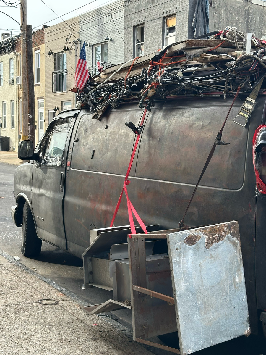 Photographic documentation of the work as submitted to the city's 311 record.