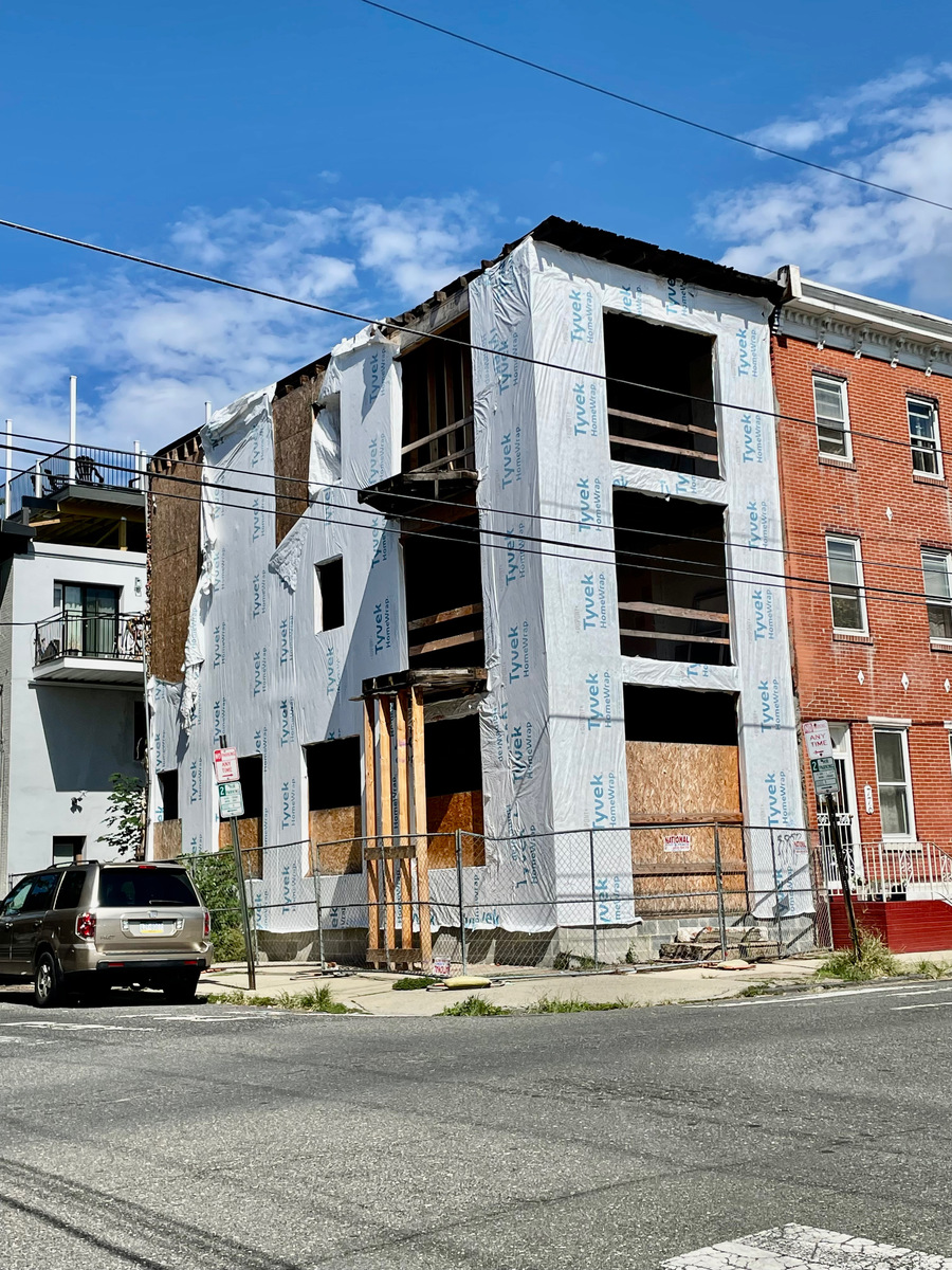 Photographic documentation of the work as submitted to the city's 311 record.