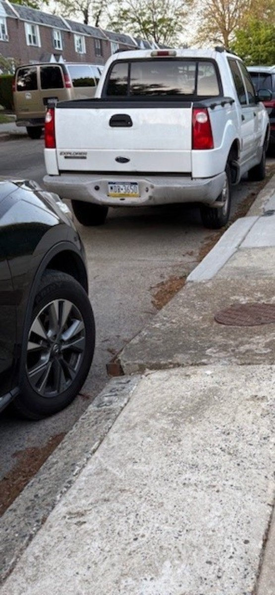Photographic documentation of the work as submitted to the city's 311 record.