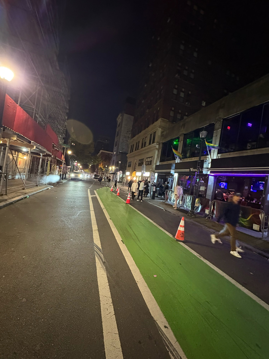 Photographic documentation of the work as submitted to the city's 311 record.