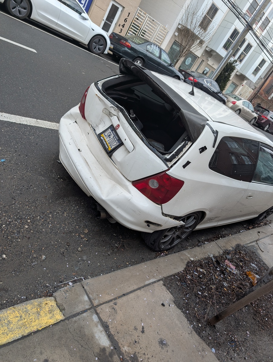 Photographic documentation of the work as submitted to the city's 311 record.
