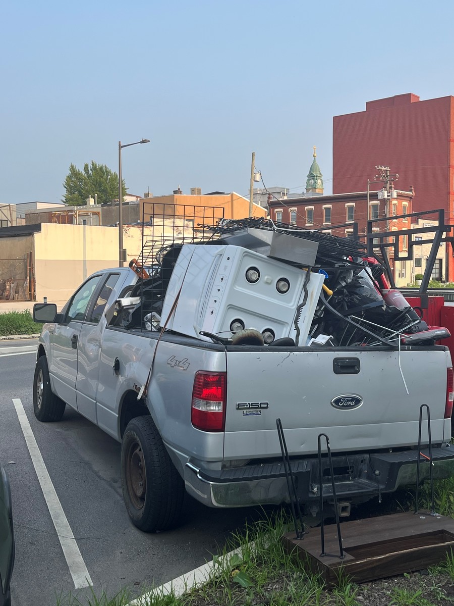 Photographic documentation of the work as submitted to the city's 311 record.