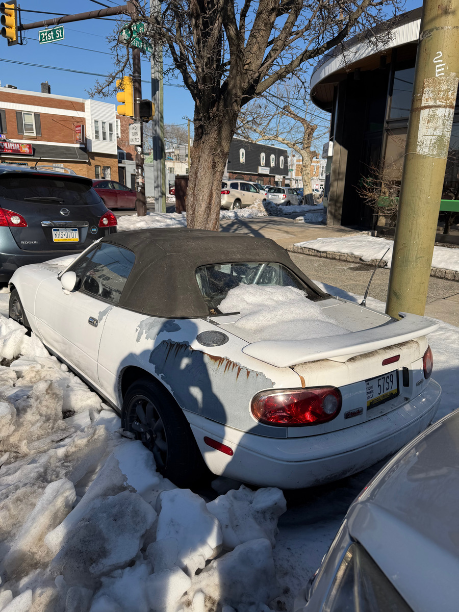 Photographic documentation of the work as submitted to the city's 311 record.