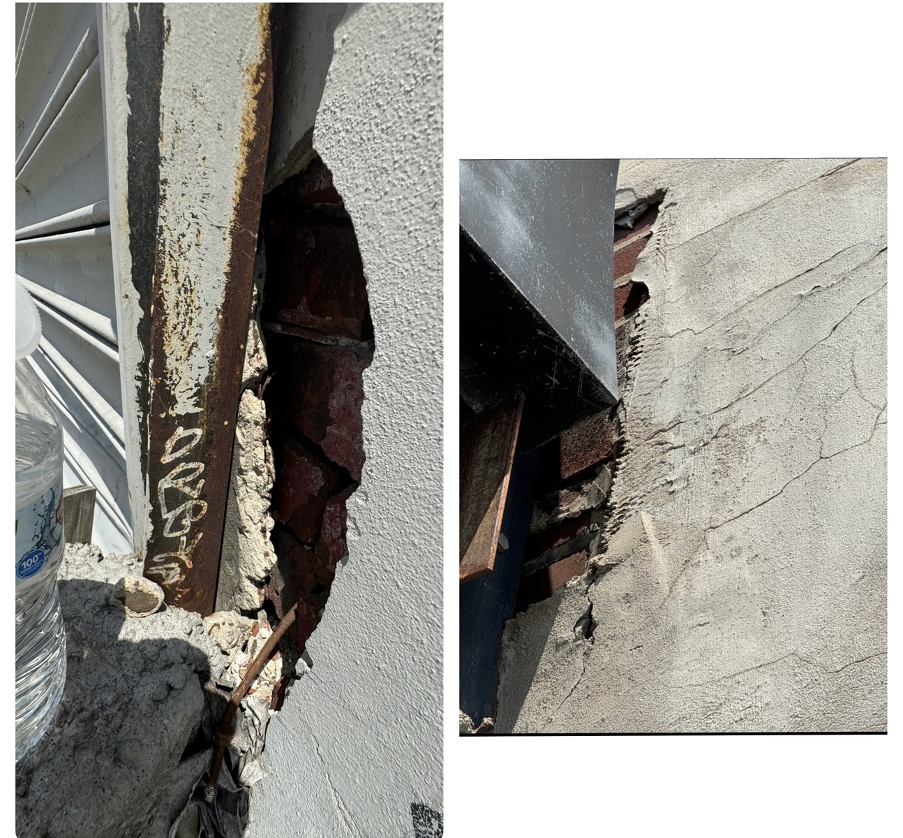 Photographic documentation of the work as submitted to the city's 311 record.