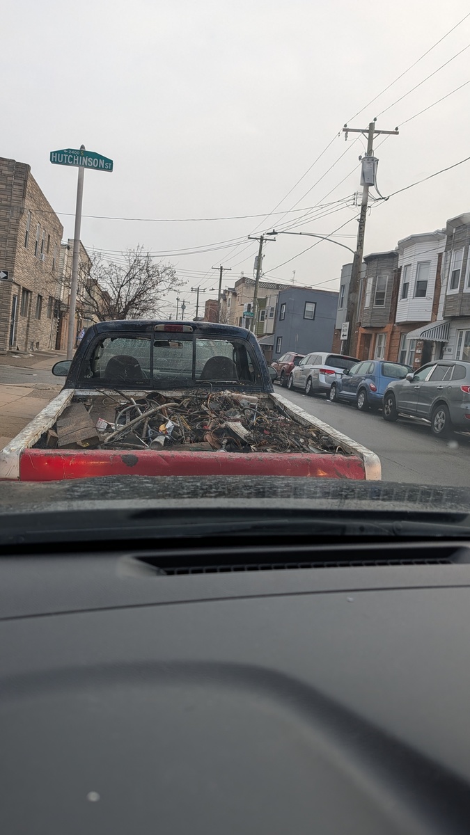 Photographic documentation of the work as submitted to the city's 311 record.