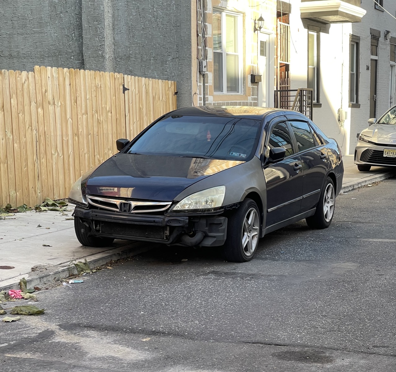 Photographic documentation of the work as submitted to the city's 311 record.