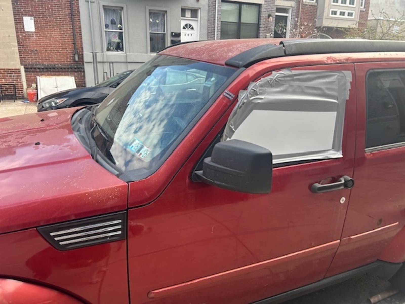 Photographic documentation of the work as submitted to the city's 311 record.