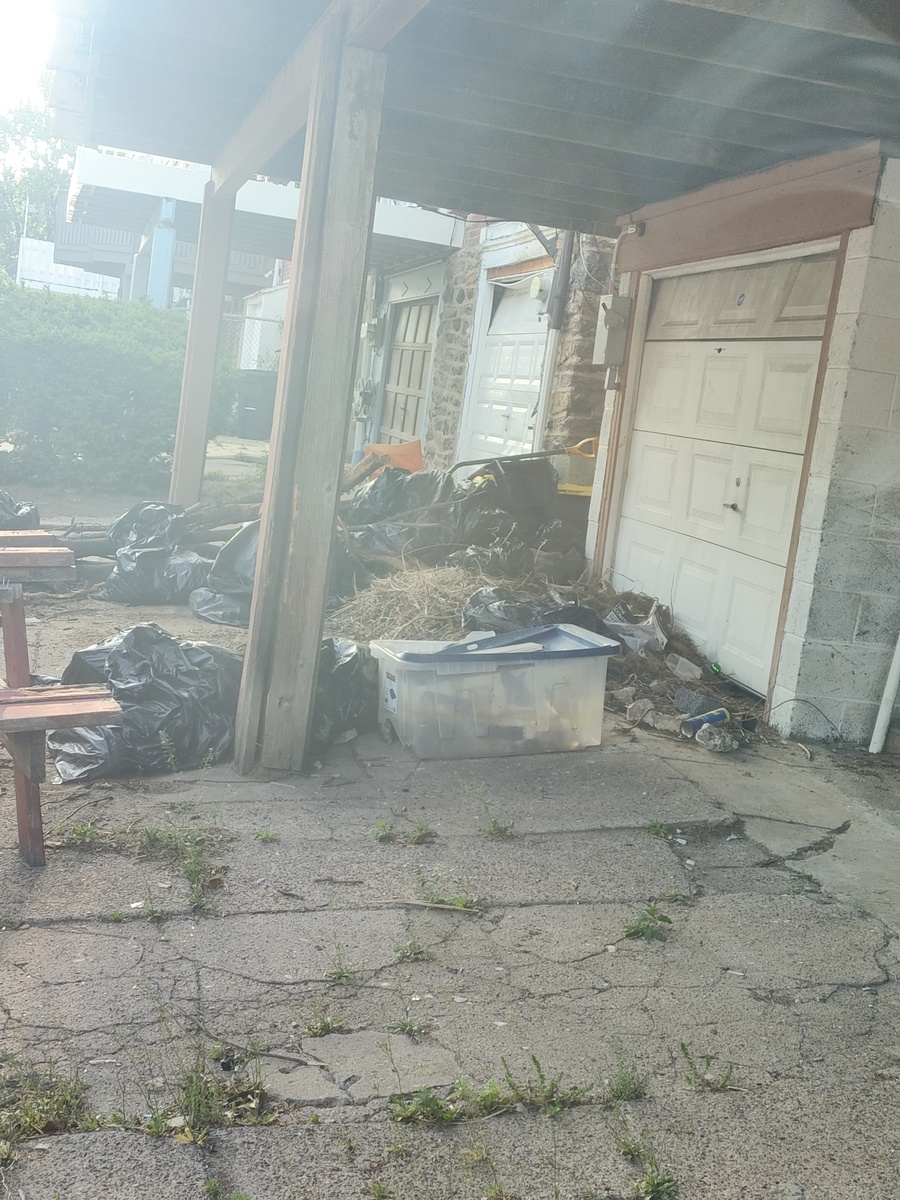 Photographic documentation of the work as submitted to the city's 311 record.
