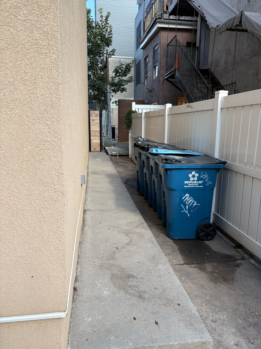 Photographic documentation of the work as submitted to the city's 311 record.