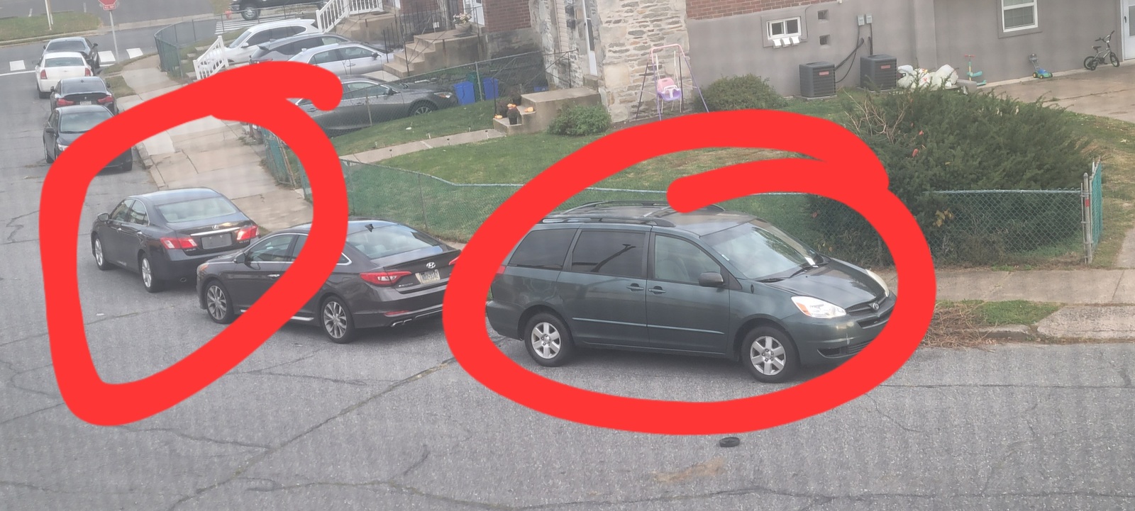 Photographic documentation of the work as submitted to the city's 311 record.