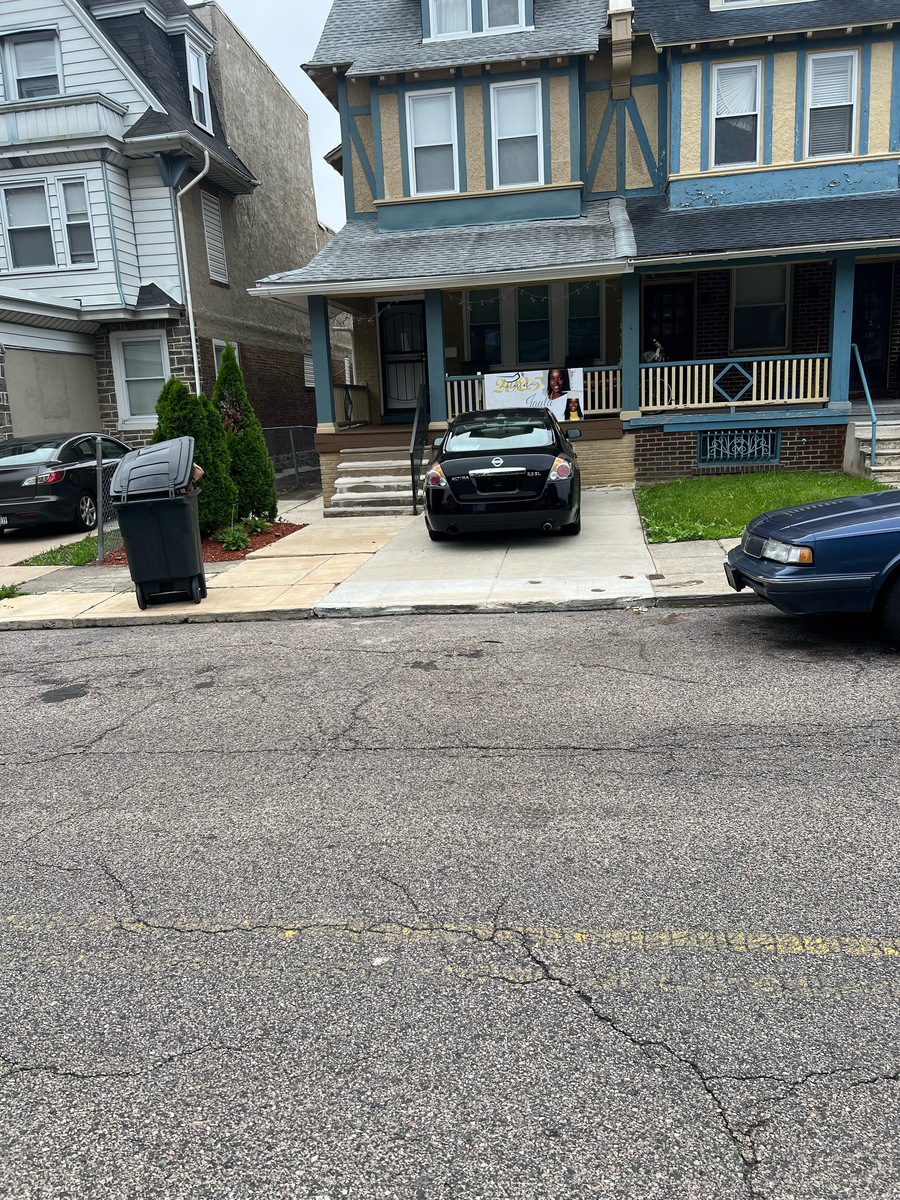 Photographic documentation of the work as submitted to the city's 311 record.