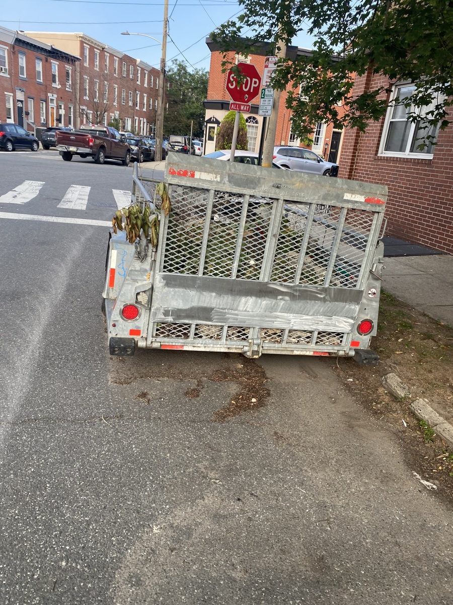 Photographic documentation of the work as submitted to the city's 311 record.