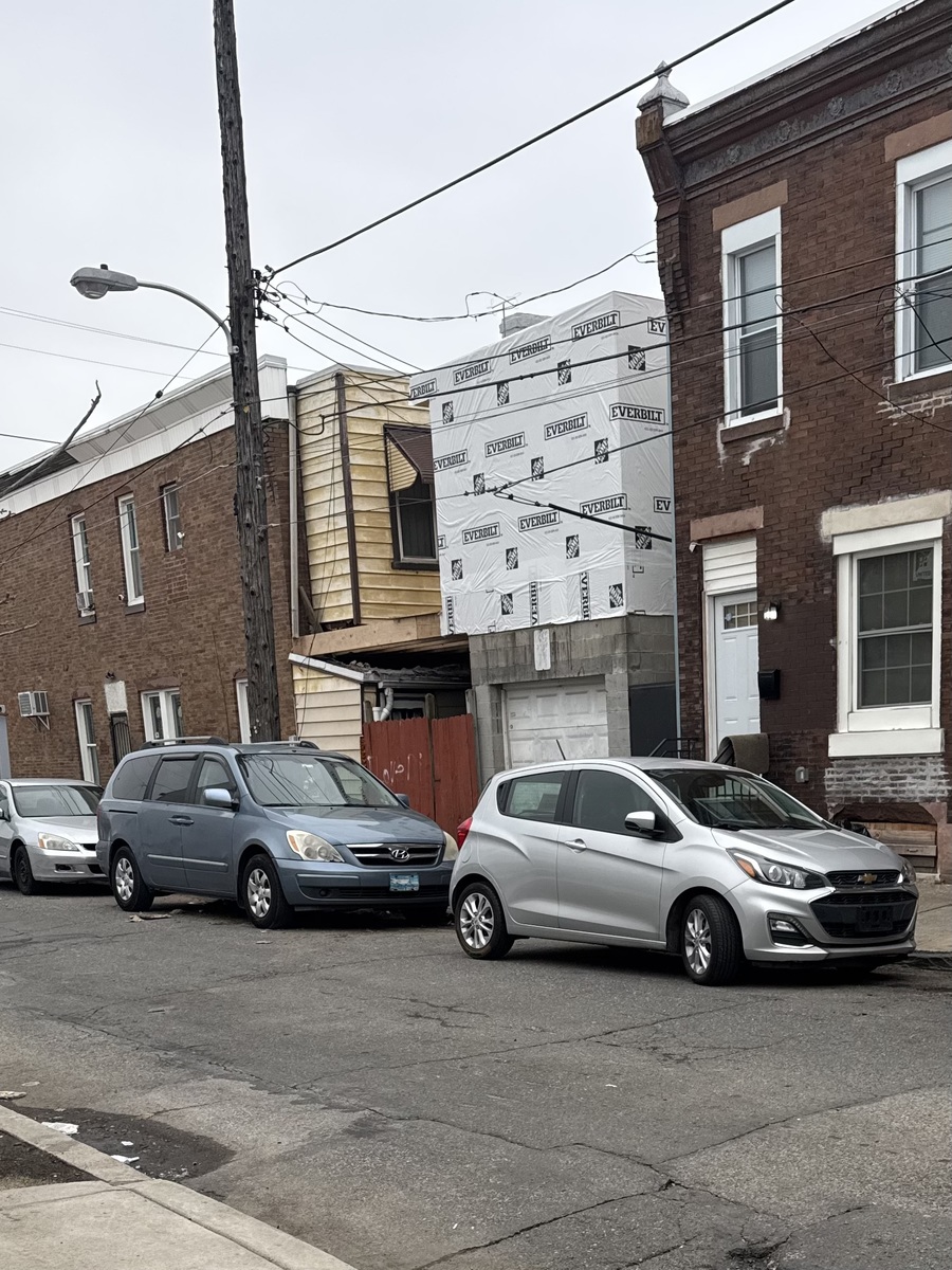 Photographic documentation of the work as submitted to the city's 311 record.
