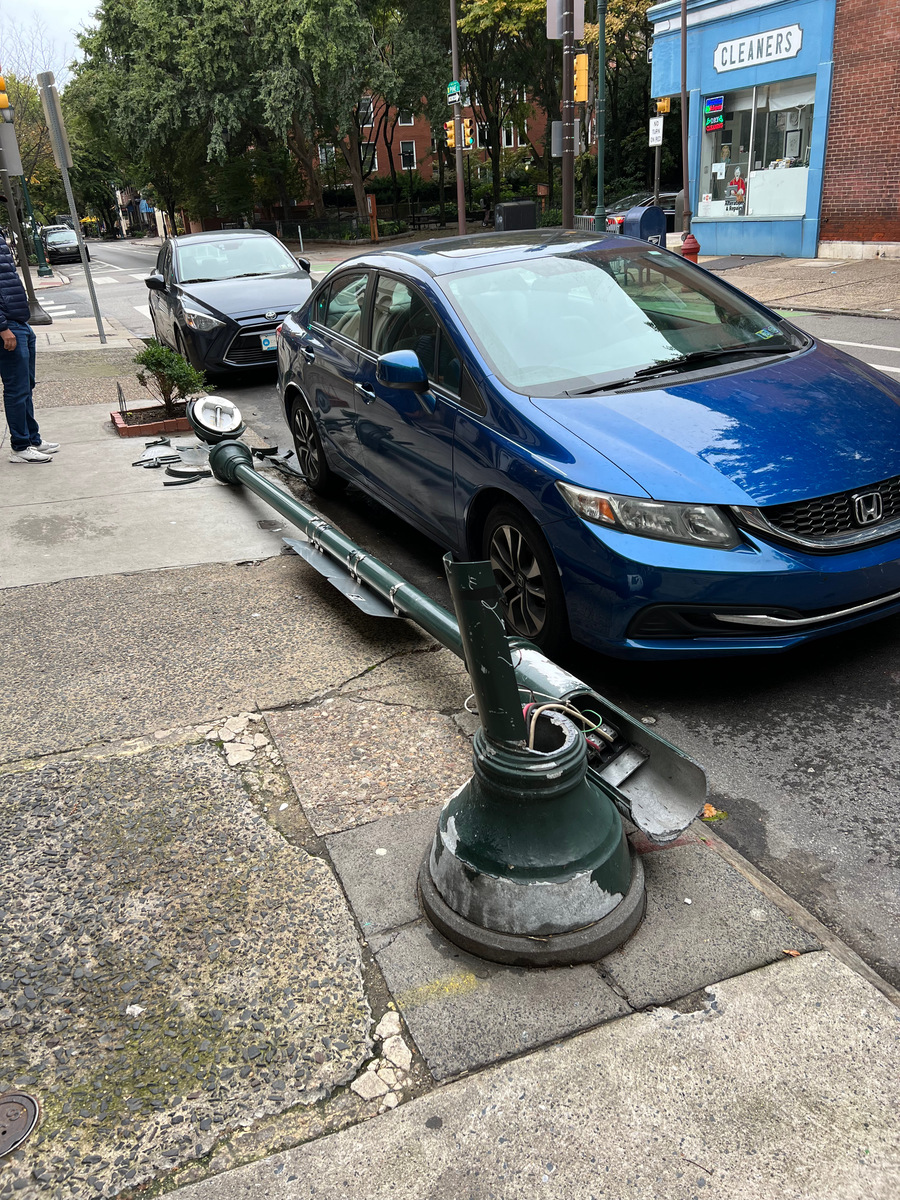 Photographic documentation of the work as submitted to the city's 311 record.