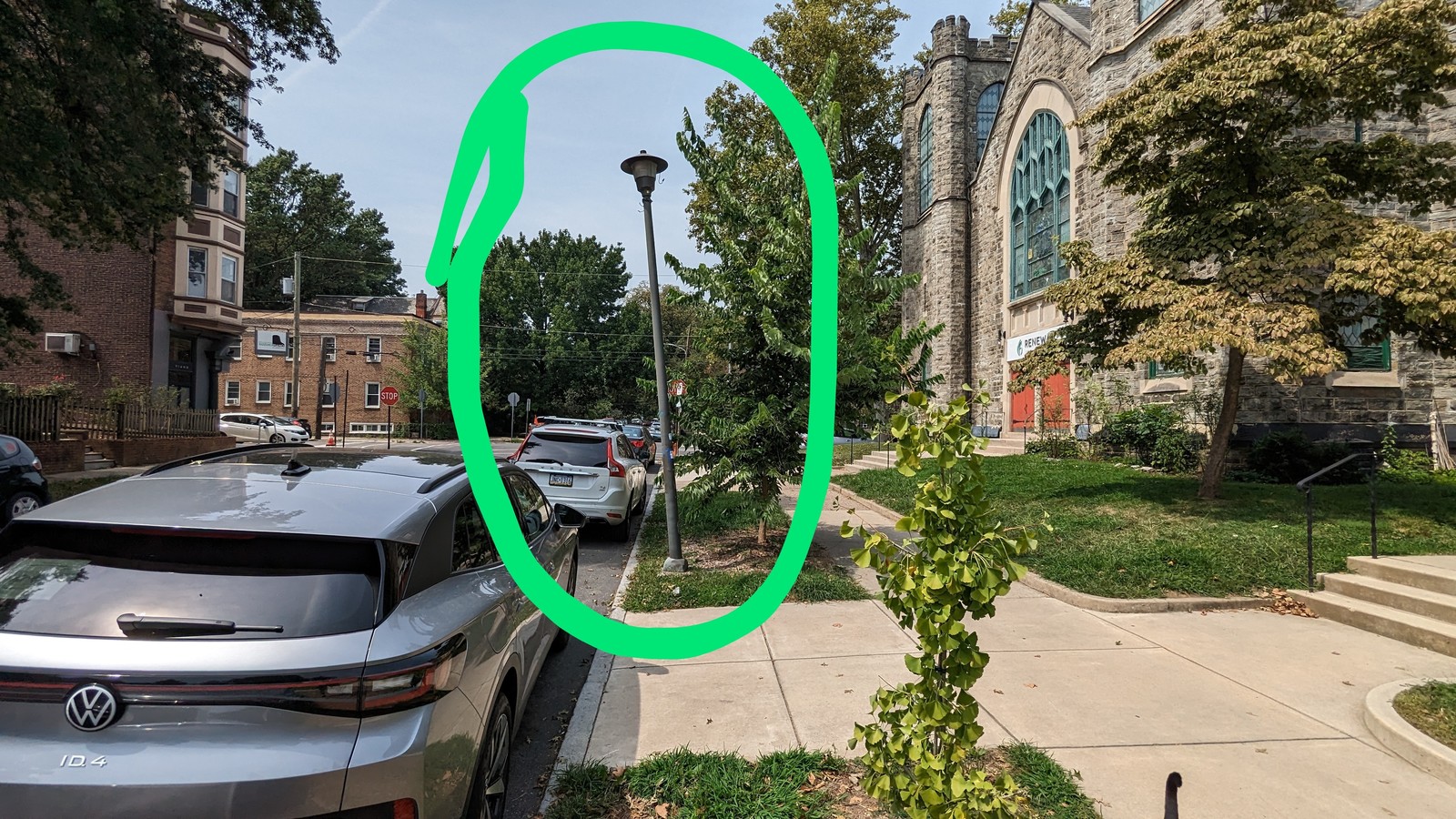 Photographic documentation of the work as submitted to the city's 311 record.