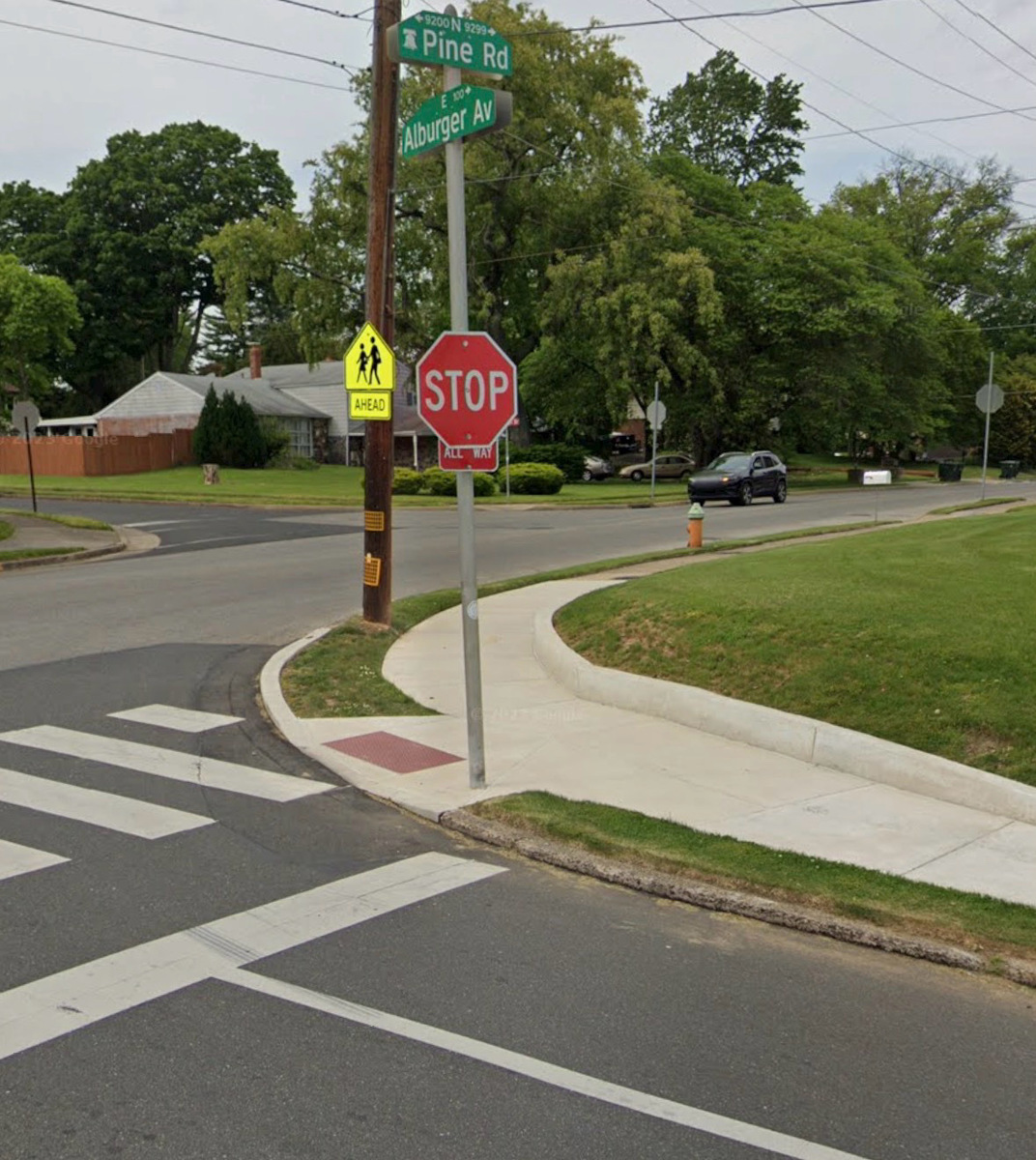 Photographic documentation of the work as submitted to the city's 311 record.