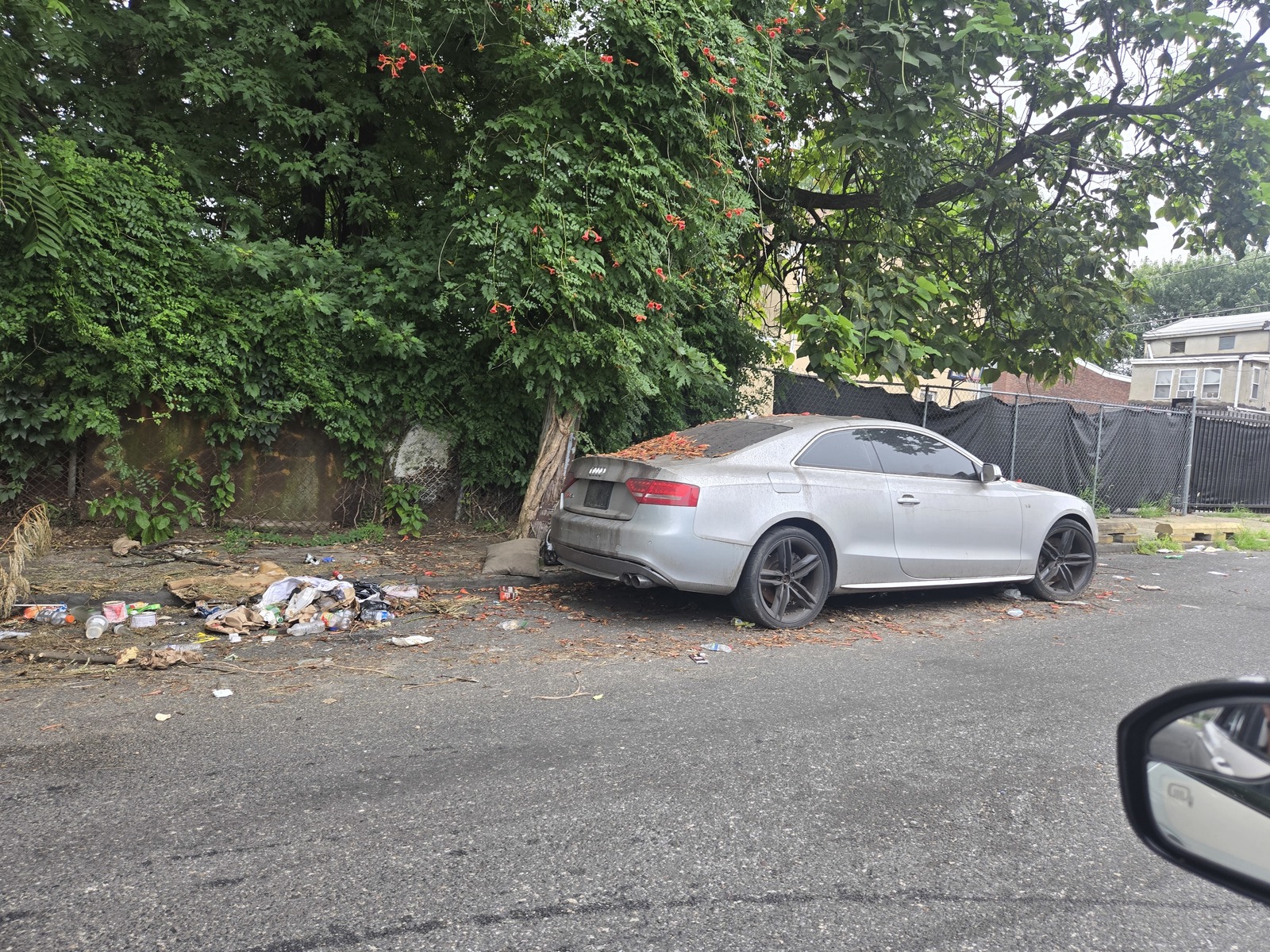 Photographic documentation of the work as submitted to the city's 311 record.