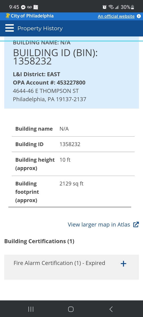 Photographic documentation of the work as submitted to the city's 311 record.
