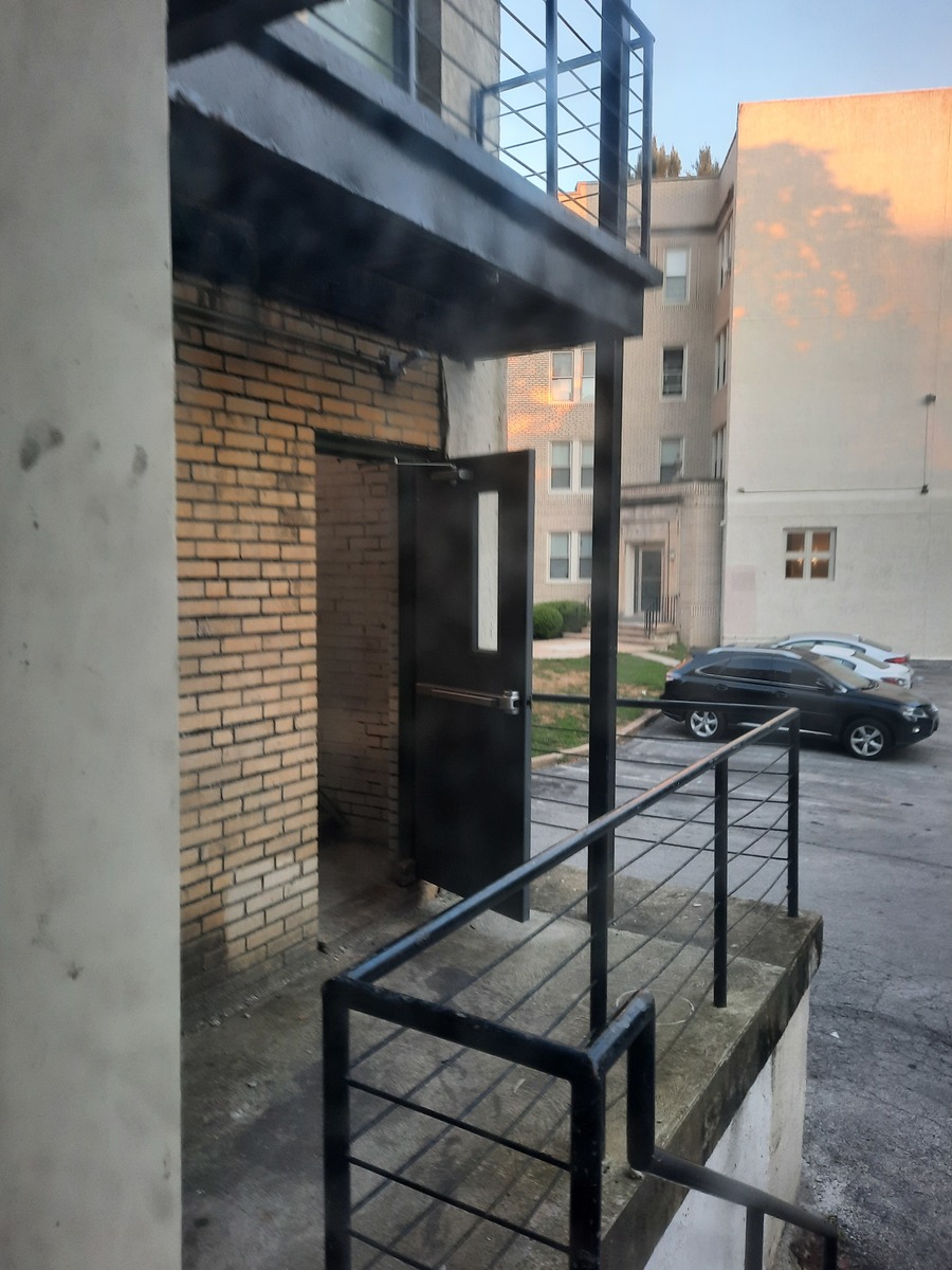 Photographic documentation of the work as submitted to the city's 311 record.