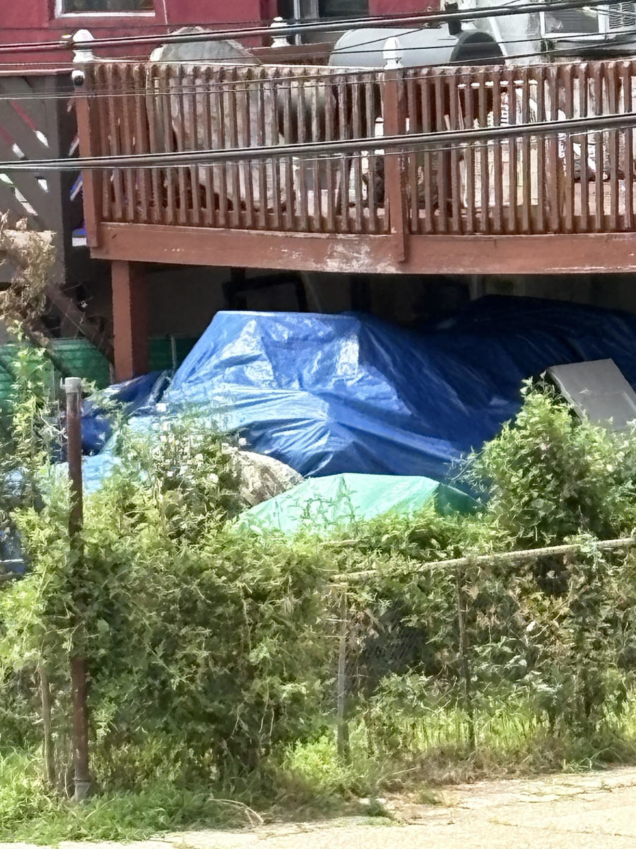 Photographic documentation of the work as submitted to the city's 311 record.