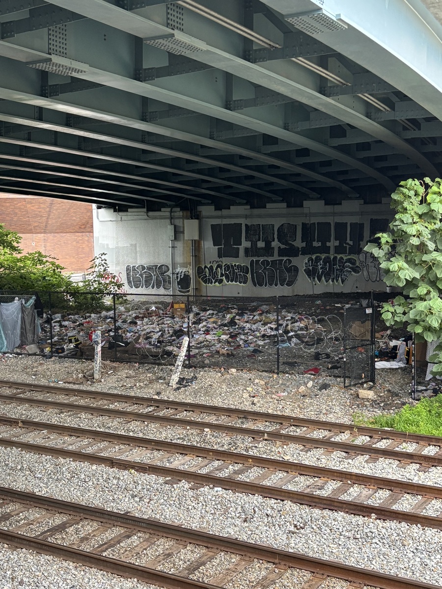 Photographic documentation of the work as submitted to the city's 311 record.